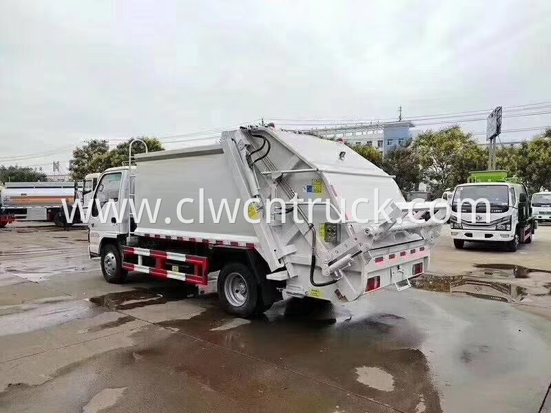 ISUZU garbage truck cost